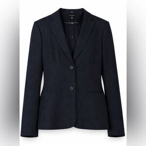 Talbots Navy Blue Women's Blazer Jacket